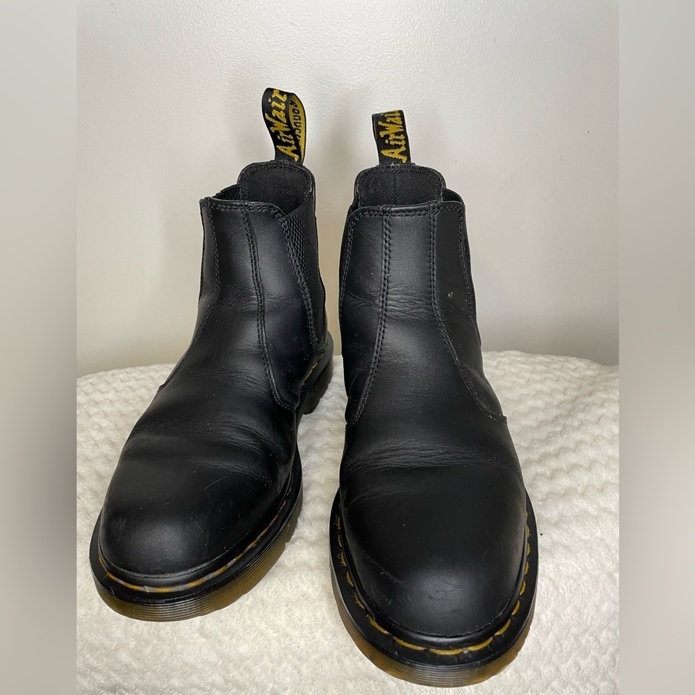 Dr. Martens Black Leather Chelsea Boots